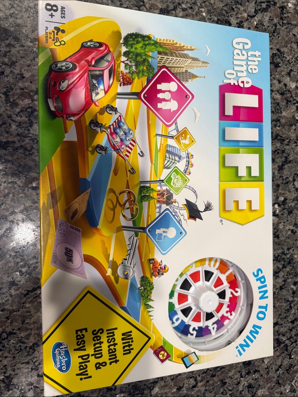 New Hasbro The Game of Life Board Game
